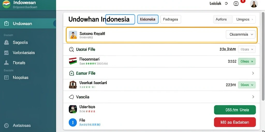 Tampilan antarmuka pengguna yang menarik.