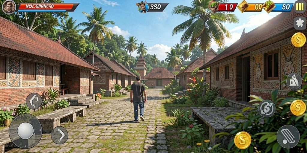 Tampilan antarmuka yang elegan dan modern.