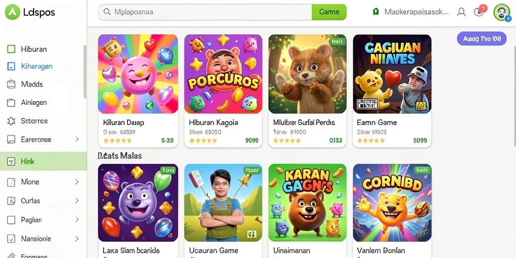 Tampilan antarmuka DINGDONGTOGEL yang modern dan sederhana.