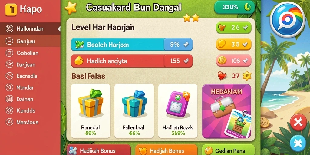 Tampilan antarmuka yang intuitif dan mudah dipahami.