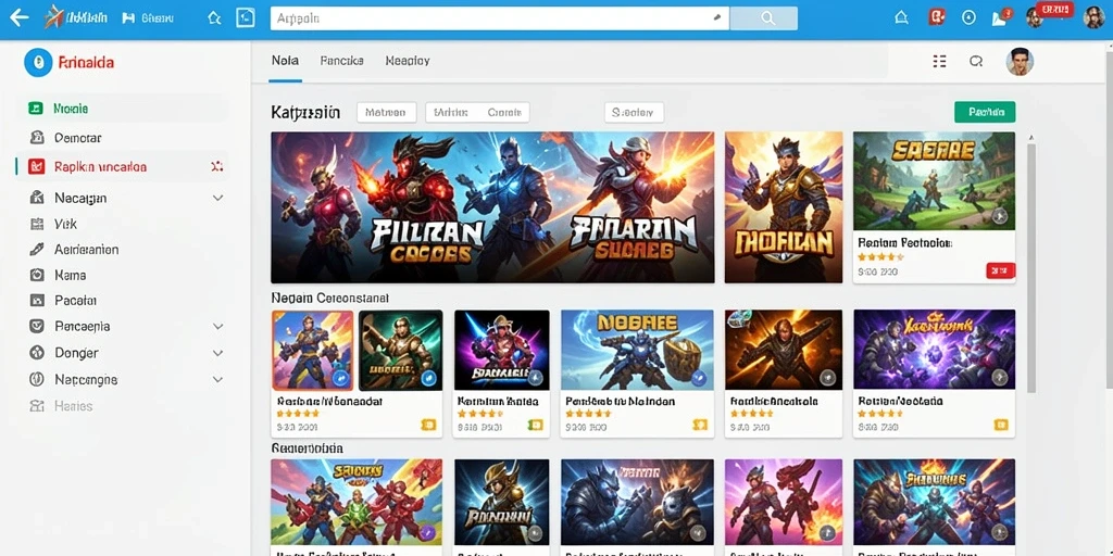 Tampilan awal FUNPARI yang memikat.