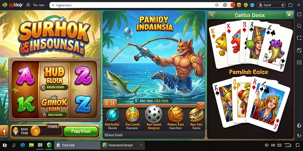 Tangkapan layar memperlihatkan pertarungan seru di arena.