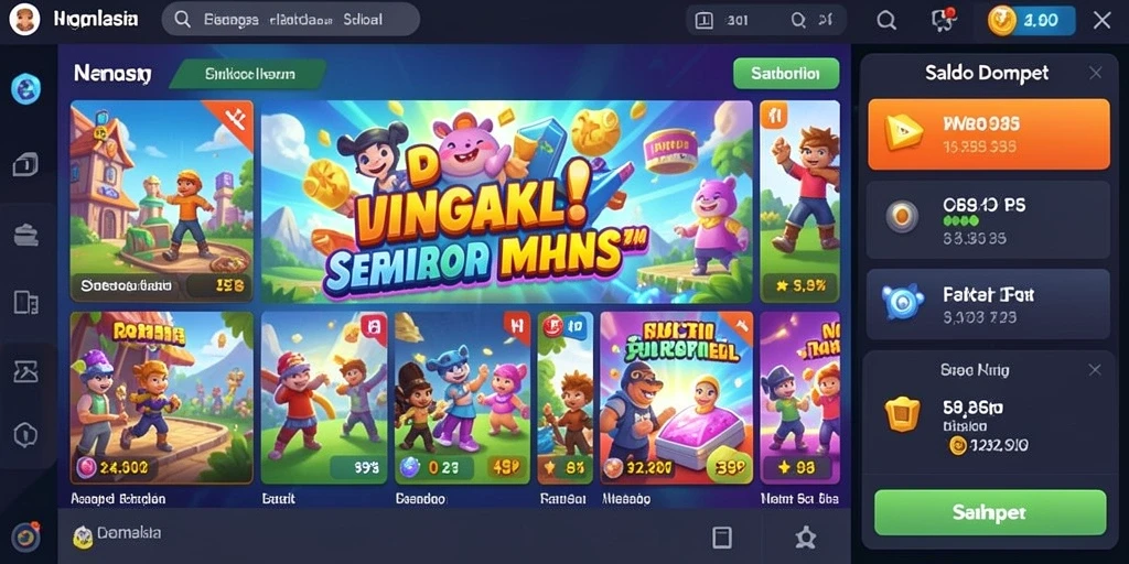 Menampilkan karakter utama dalam aksi mendebarkan.