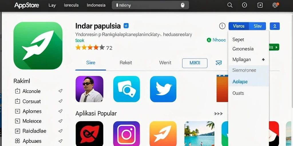 Tampilan antarmuka yang menarik dan user-friendly.