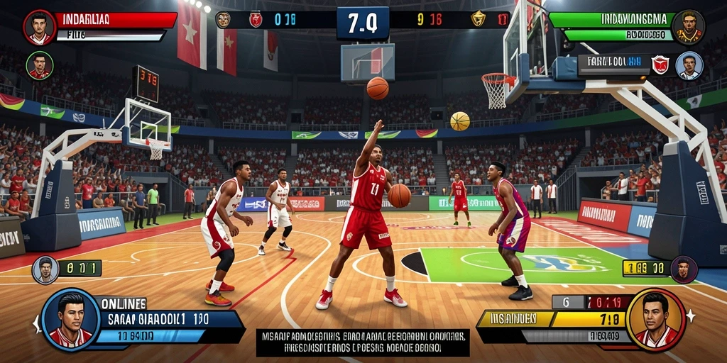 Screenshot menampilkan aksi seru dalam gameplay.