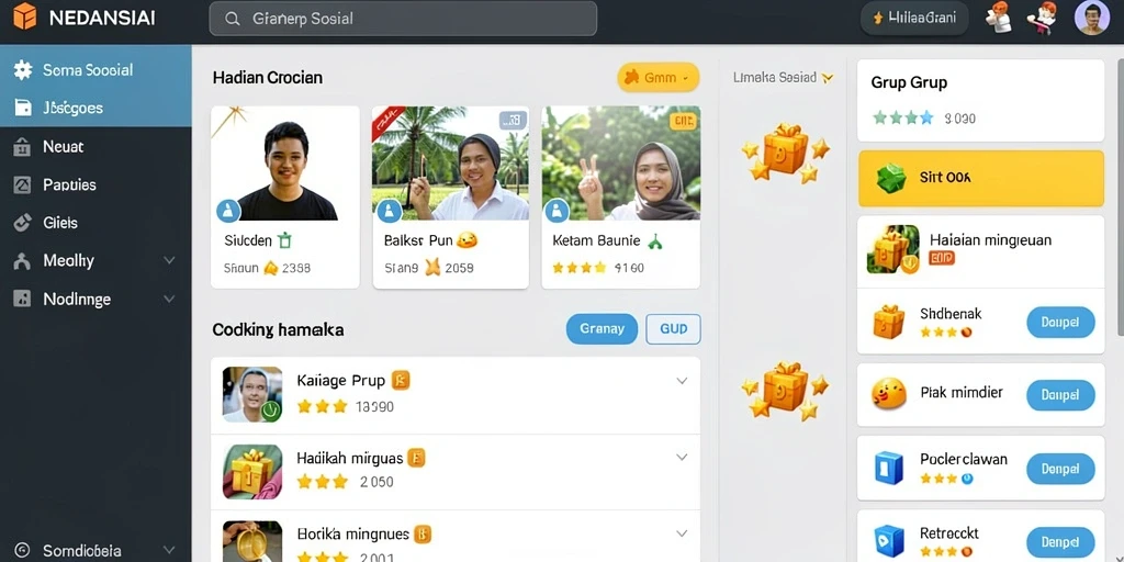 Tampilan antarmuka yang intuitif dan ramah pengguna.