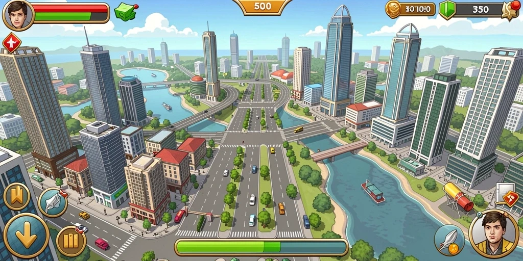 Tampilan permainan slot dengan tema luar angkasa yang menarik.
