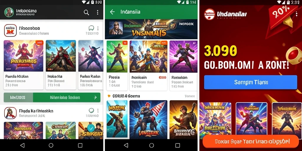Tampilan antarmuka yang menarik dan user-friendly.