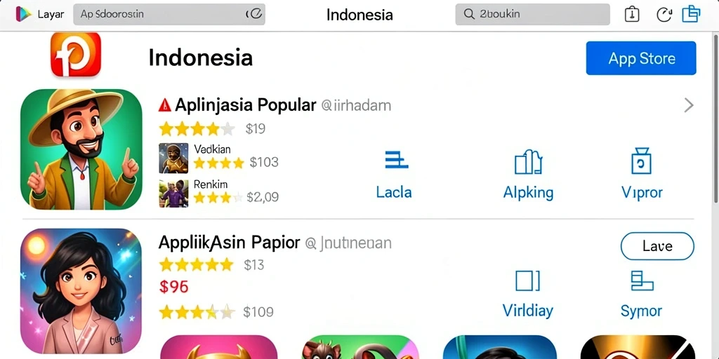 Screenshot menampilkan antarmuka utama aplikasi RSNGAME.