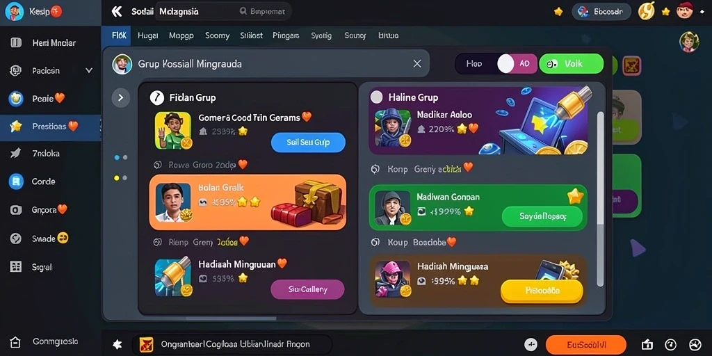 Tampilan antarmuka yang user-friendly dan menarik.