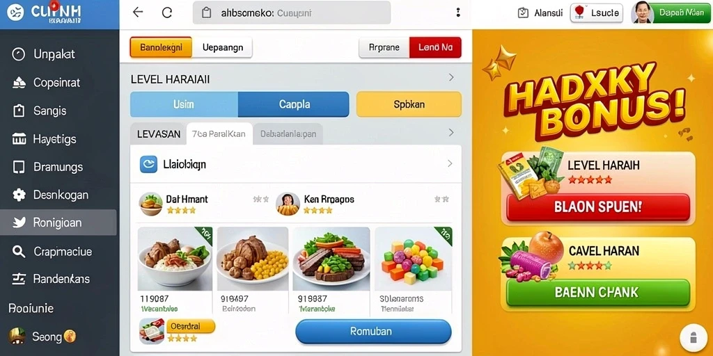Tampilan antarmuka yang user-friendly.