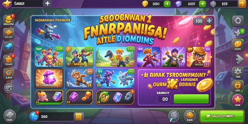 Tampilan awal yang menarik dan mudah dinavigasi.