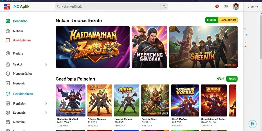 Tampilan antarmuka yang menarik dan user-friendly.
