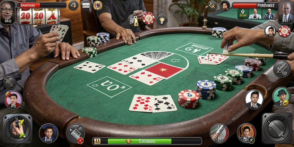Screenshot menampilkan tampilan awal permainan VALOHOKI yang menarik.