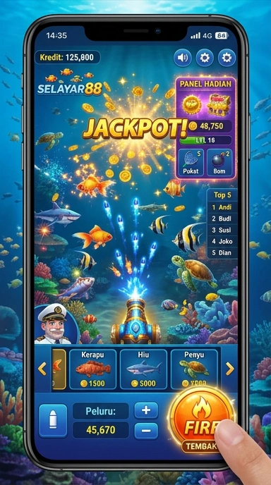 Galeri pratinjau visual selayar88 build APK resmi terbaru
